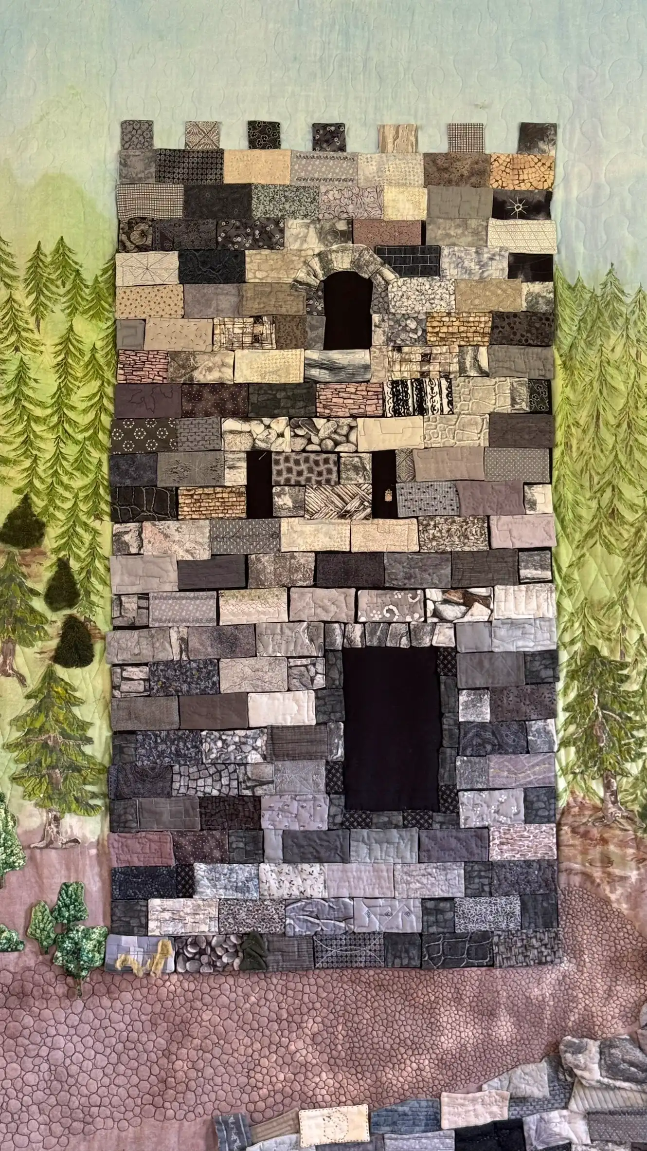 Residential Tower | Textile Patchwork