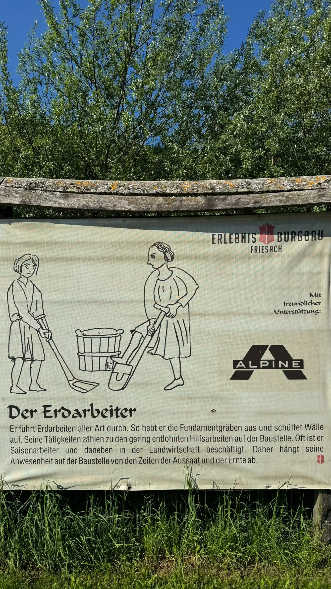 Der Erdarbeiter | Gesponsert von Alpine