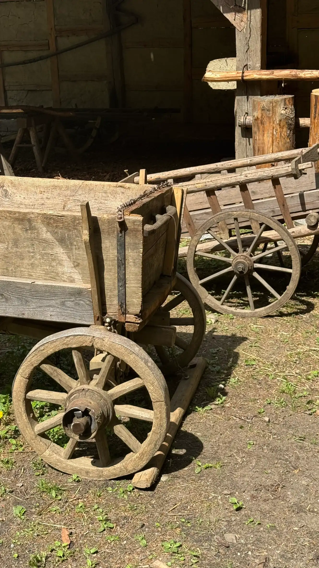 Transportwagen für den Materialtransport