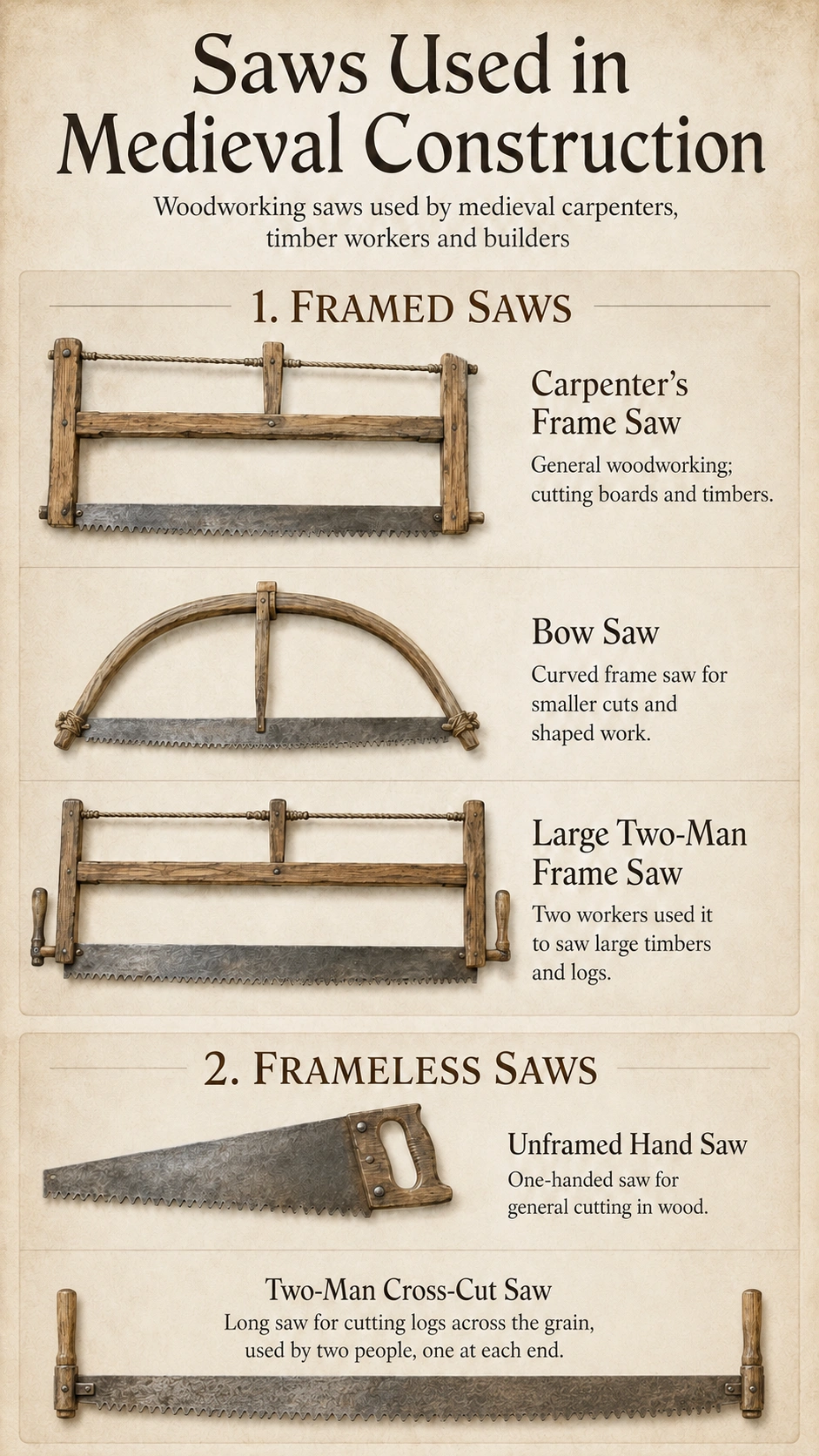 Medieval Saws_English