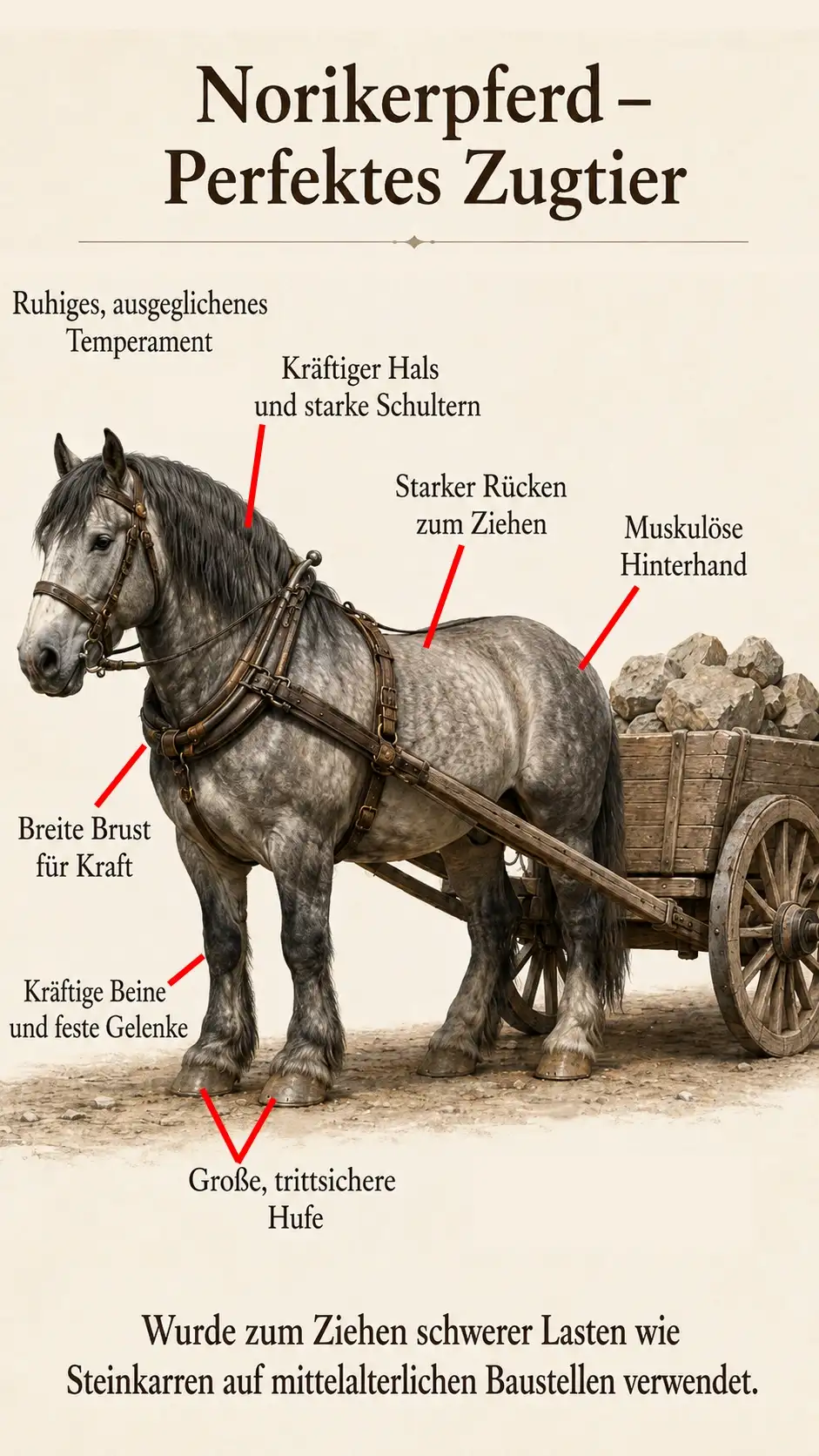 Noriker Horse_German_Ger