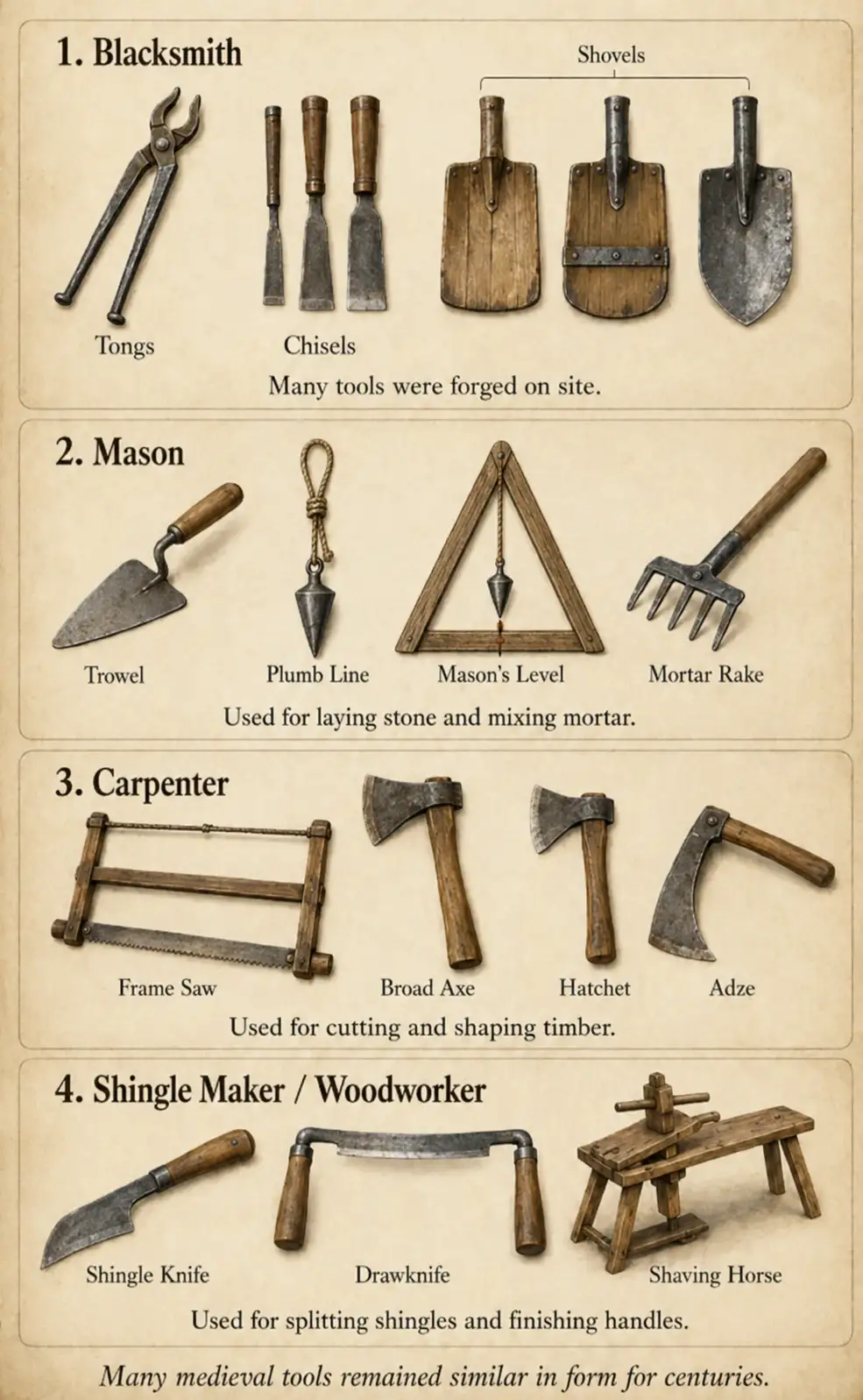 Tools used in Medieval Construction_Eng