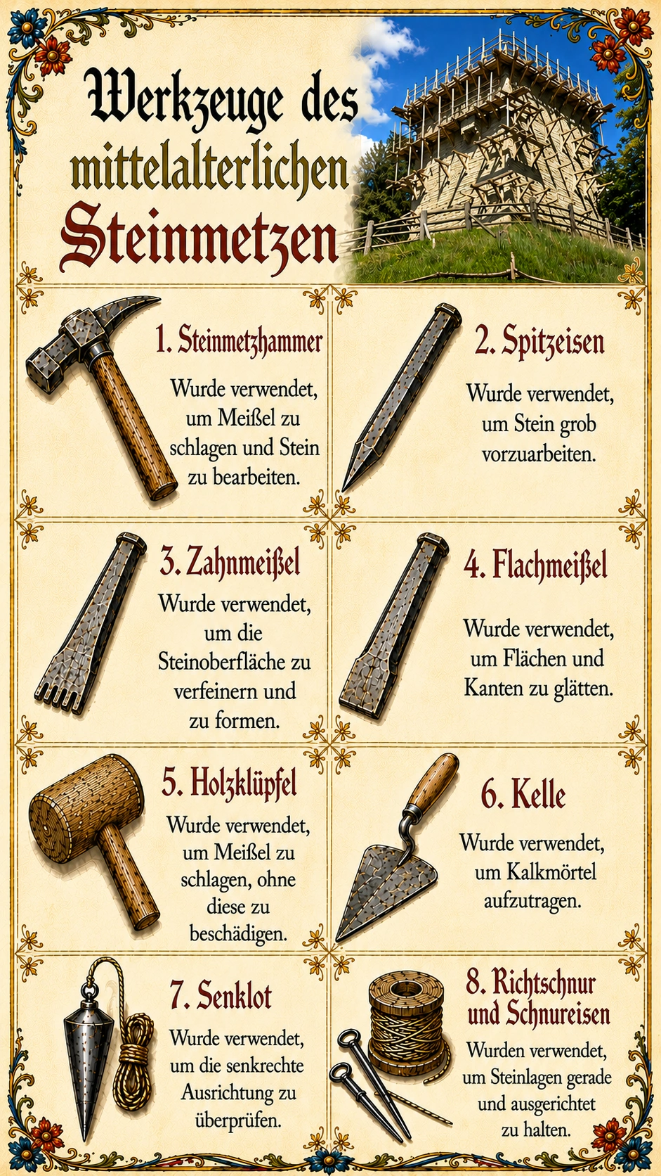 stonmason tools_ger