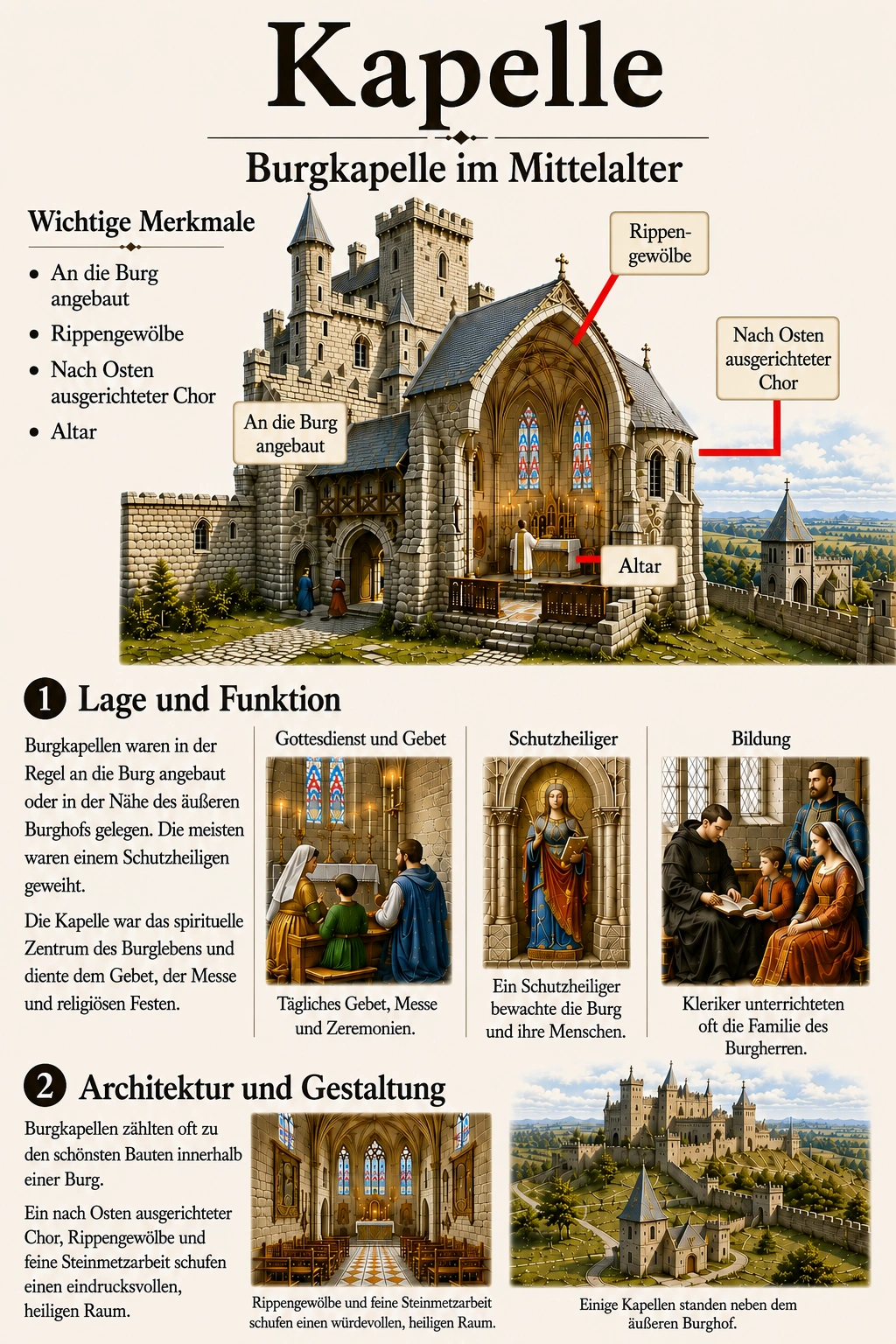 Infografik auf Grundlage künstlerischer Darstellungen.