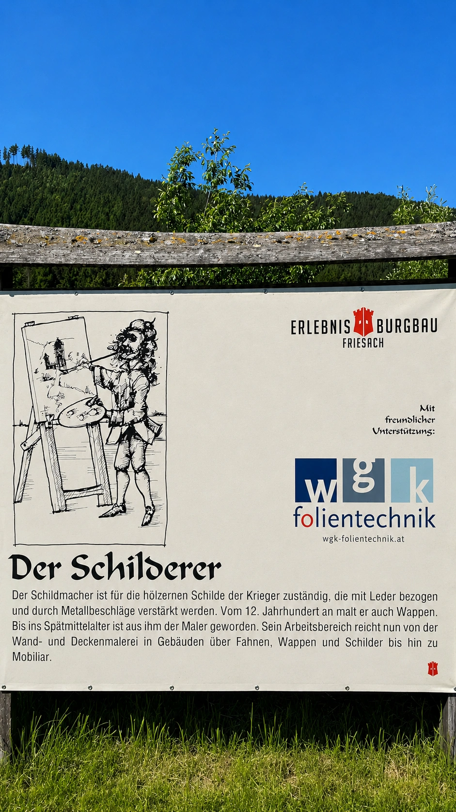 Der Schilderer | Gesponsert von WGK – Folientechnik