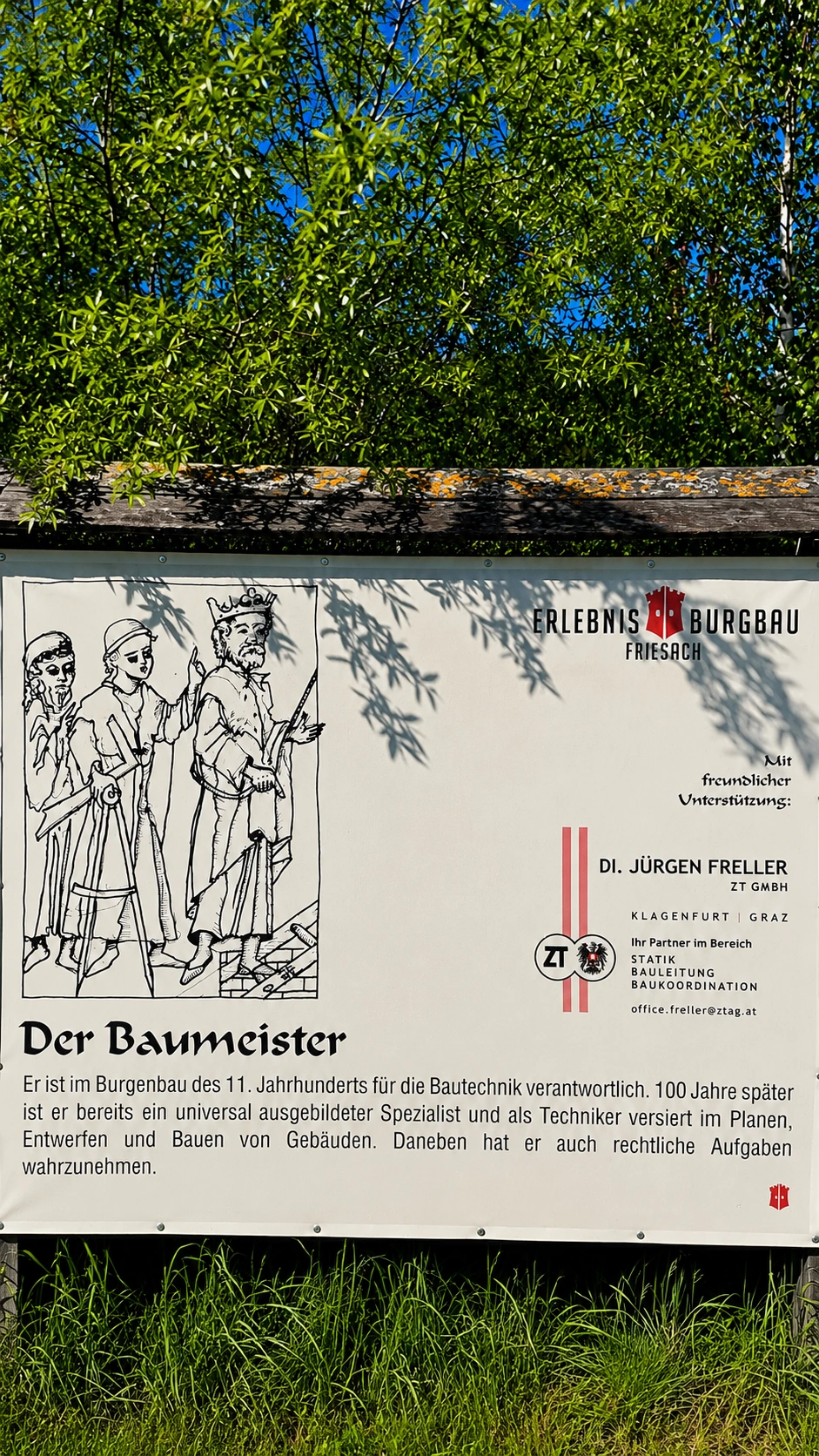 Der Baumeister | Gesponsert von DI Jürgen Freller ZT GmbH