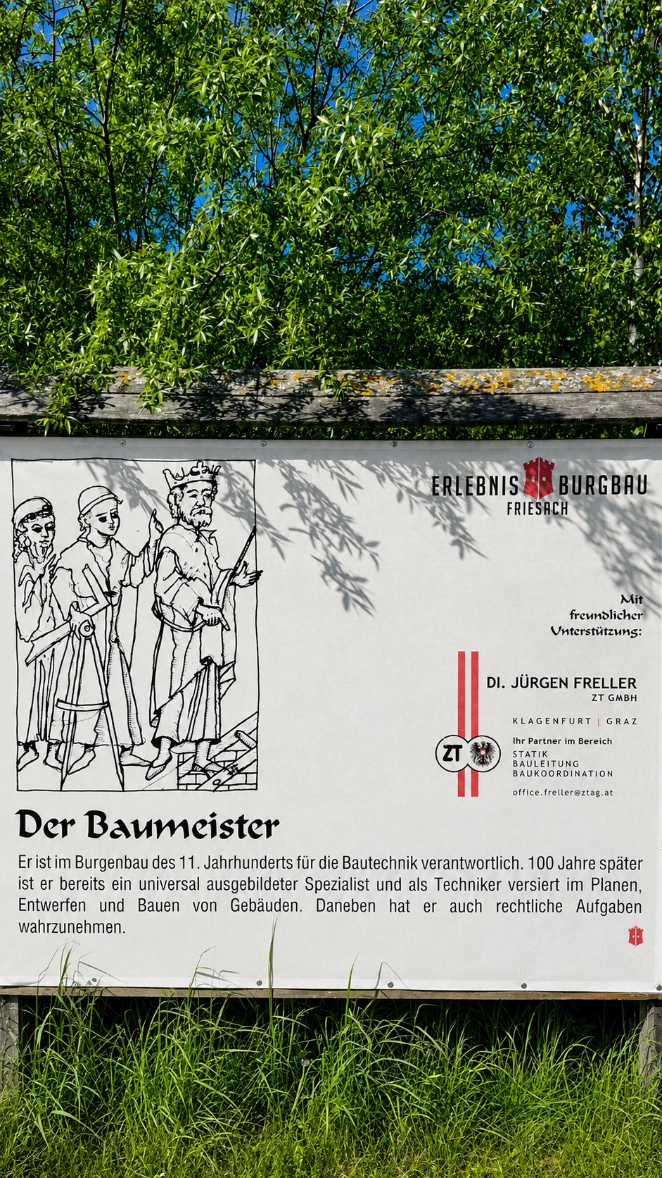 Der Baumeister | Gesponsert von DI Jürgen Freller ZT GmbH