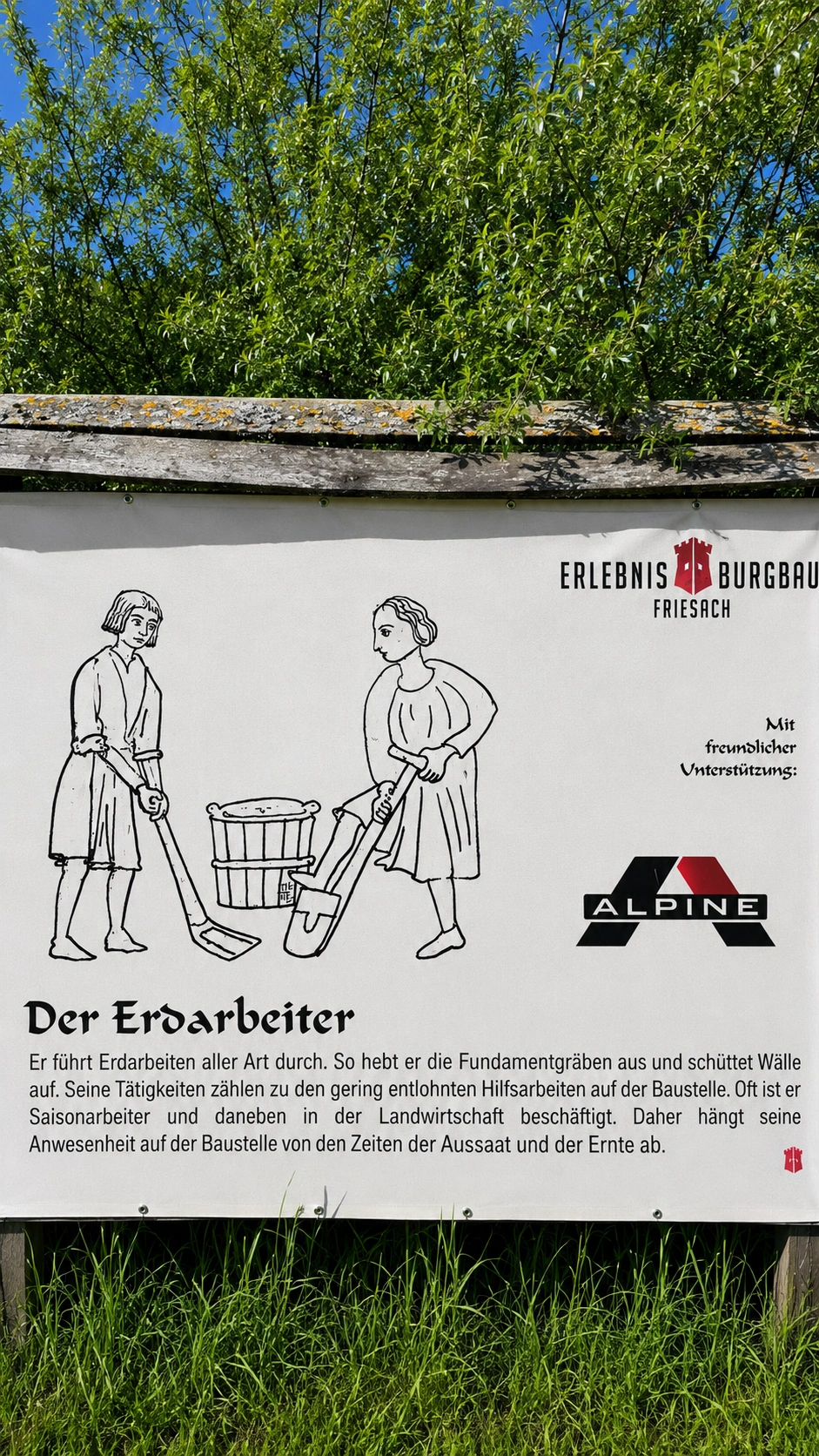 Der Erdarbeiter | Gesponsert von Alpine